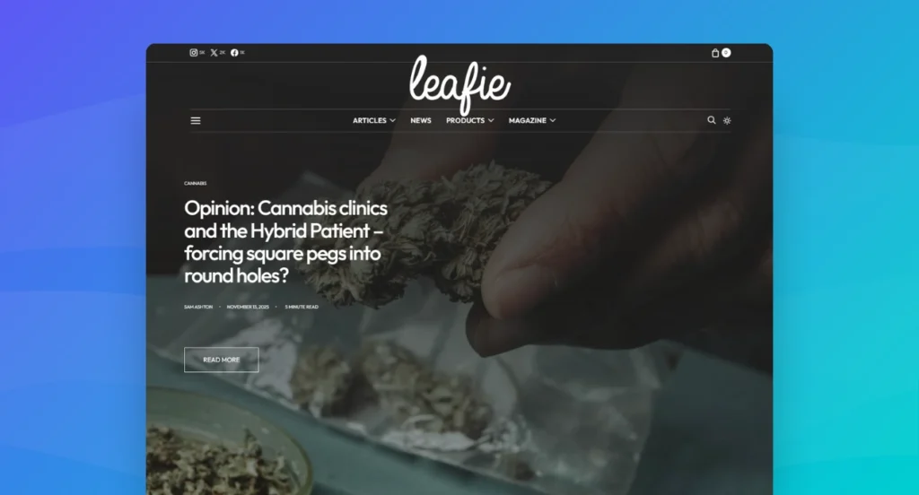Leafie - recommended news websites for professionals entering the cannabis industry