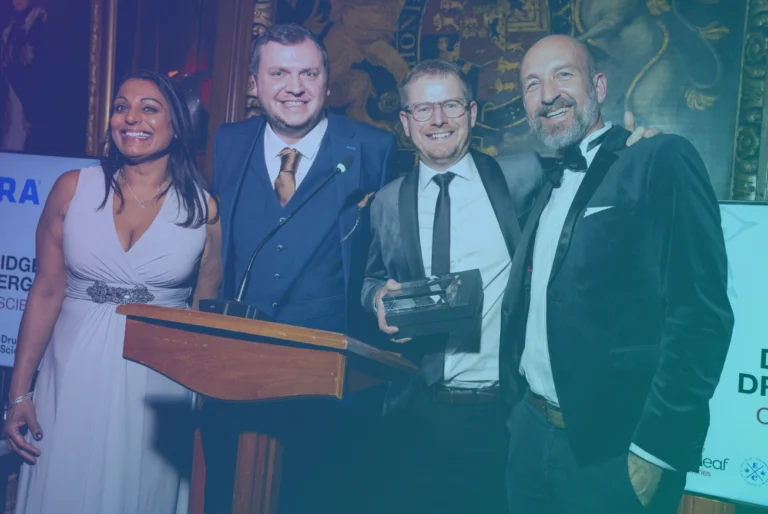 Dr Simon Erridge & Dr Mikael Sodergren, winners of the Contribution to Science Award at the Cannabis Industry Awards 2025 organised by the Cannabis Industry Council