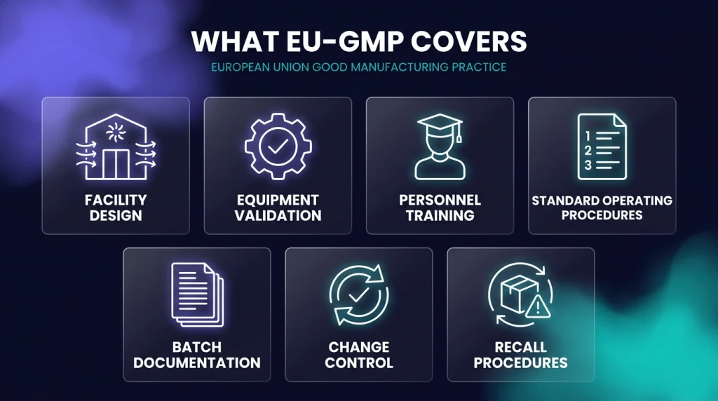 EU-GMP for cannabis and the seven things it covers