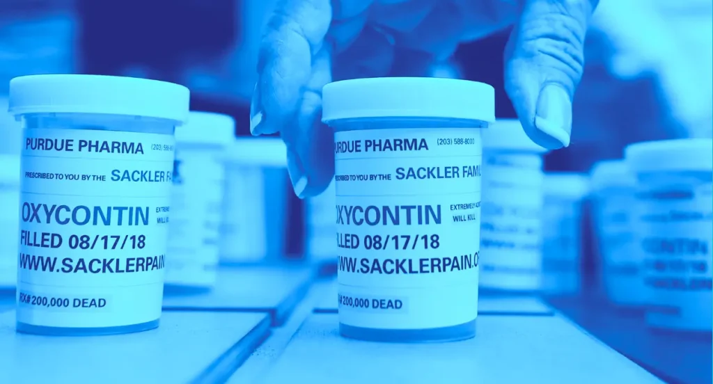 Oxycontin bottles